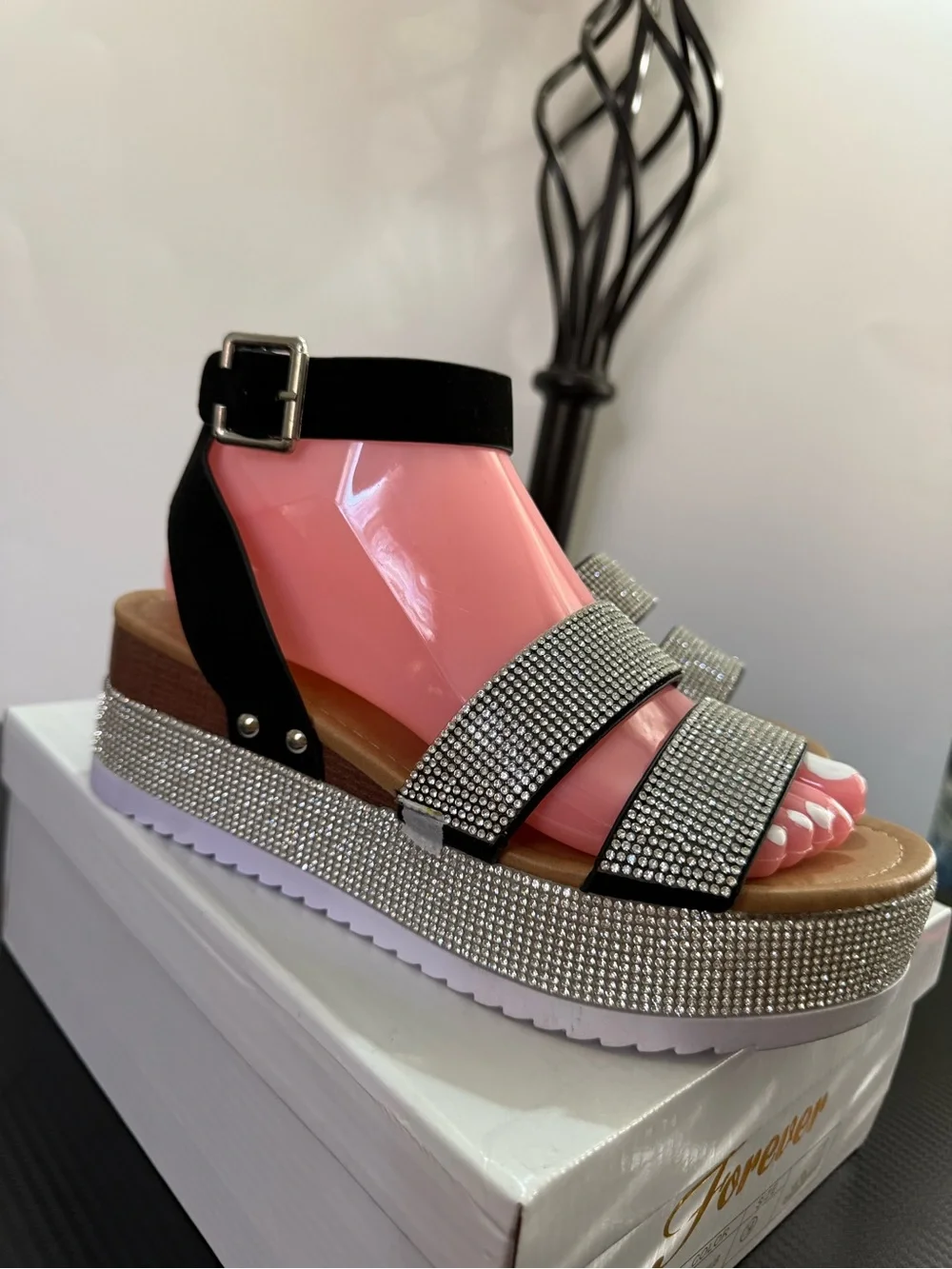 Forever 21 shiny pink
