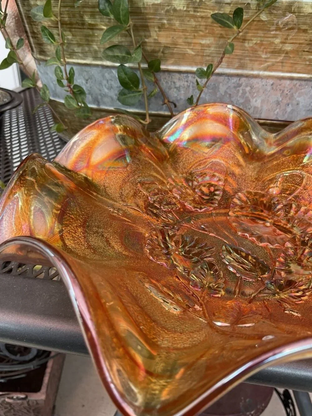 Fenton carnival glass
