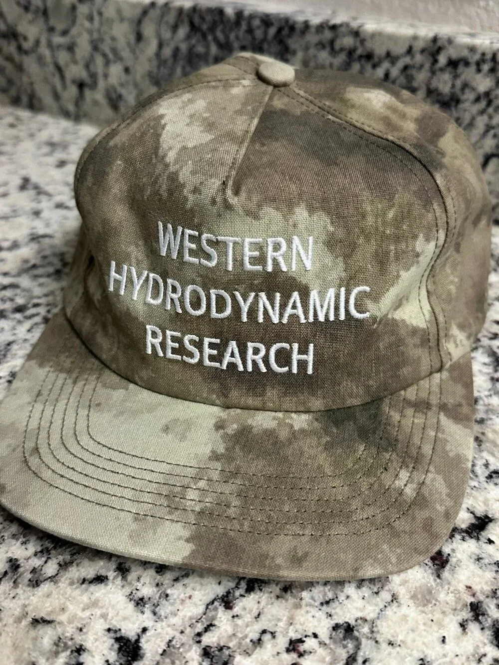 Western Hydrodynamic Research Camo Hat