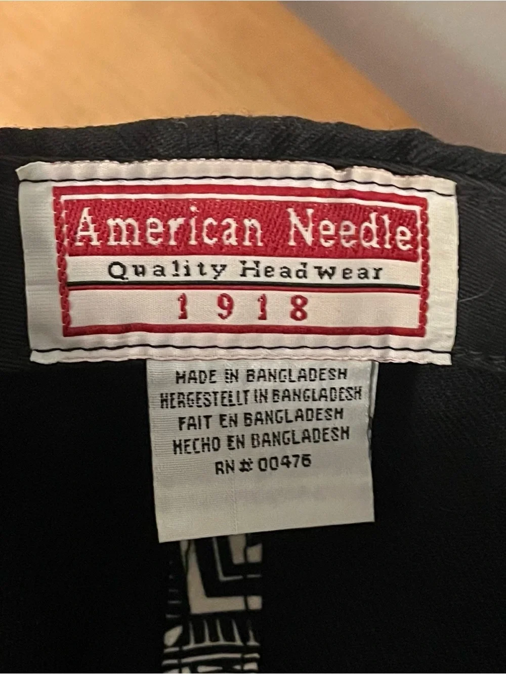 American Needle structured black