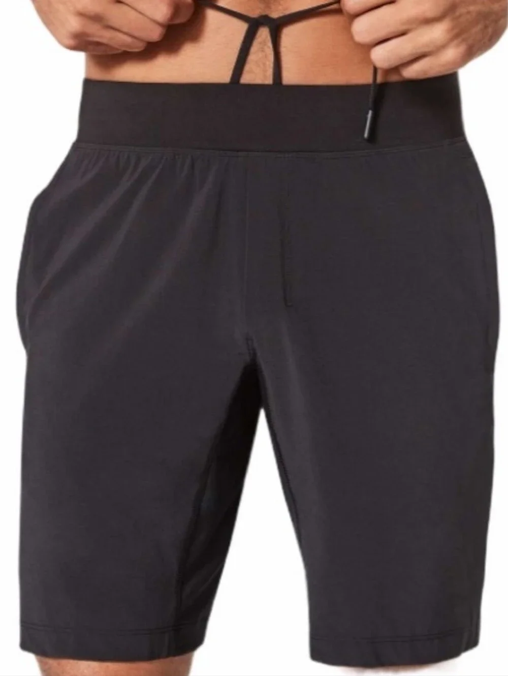 Lululemon T.H.E. Black Linerless Shorts Size Large