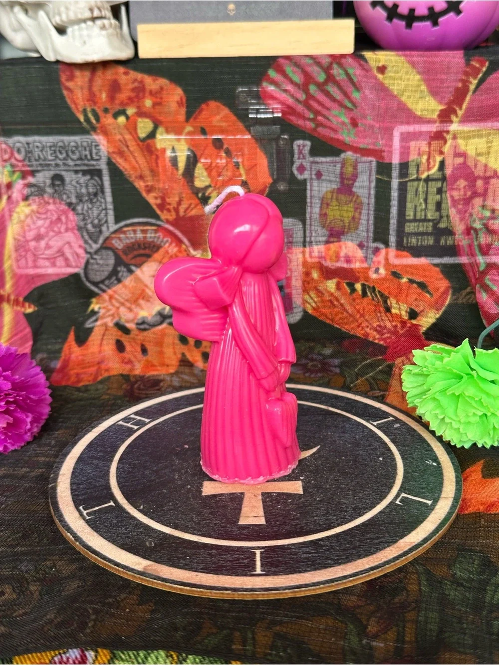 Hand Crafted bright pink