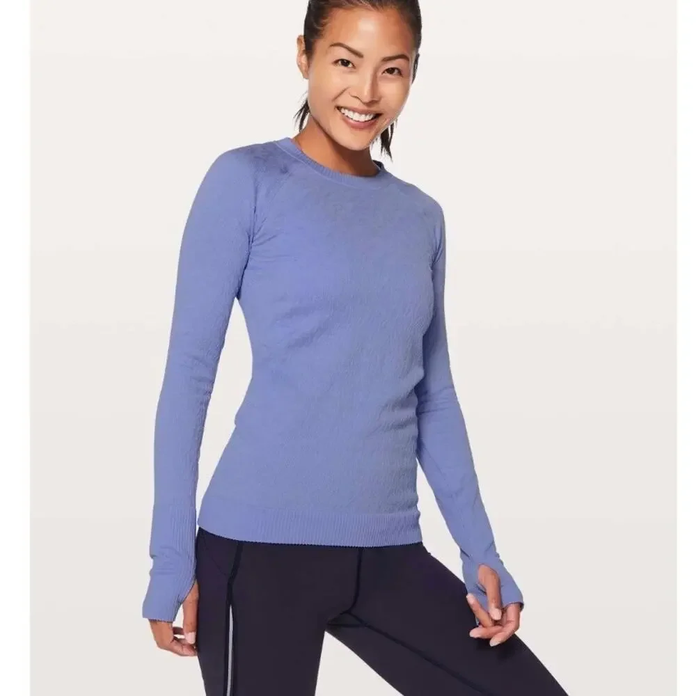Lululemon Rest Less Pullover‎ Hydrangea Blue / Hydrangea Blue Womens Fits XS/S
