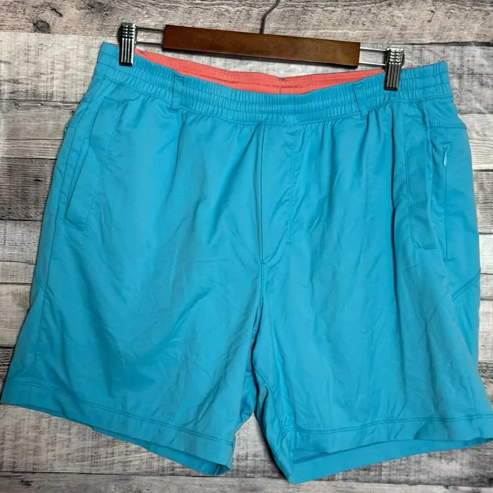 Birddogs Lined Shorts Mens 2XL Blue Gym Training Performance Stretch 6
