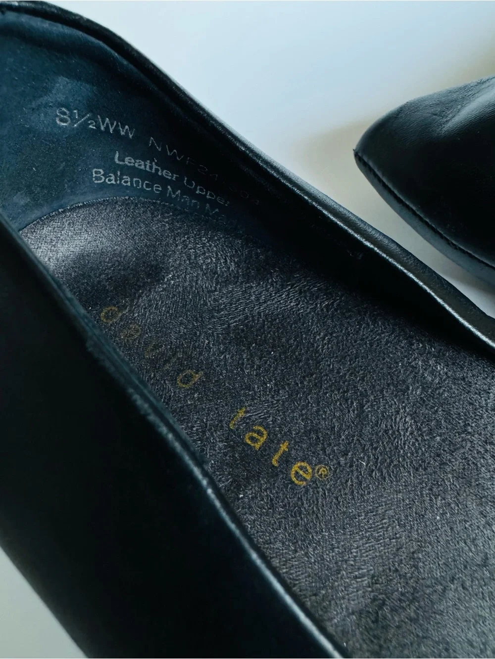 David Tate sleek black