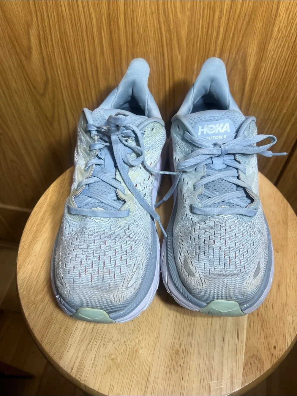 Hoka light blue