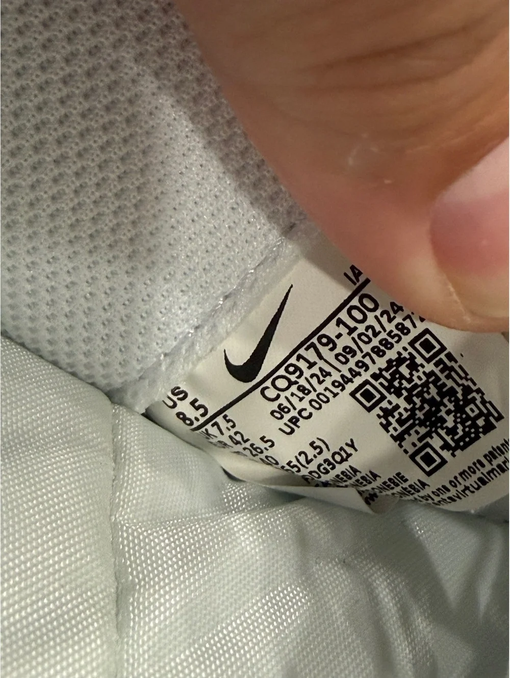 Nike pre‑owned personally