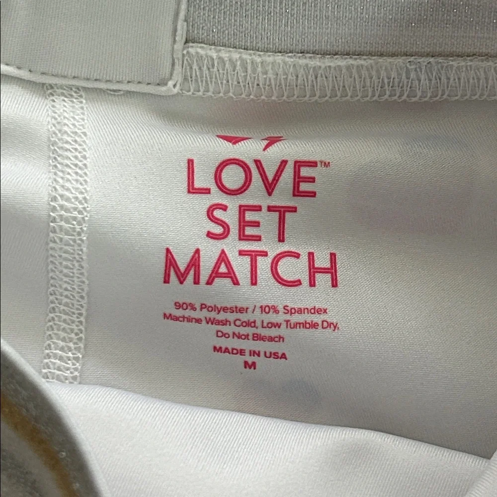 Love Set Match Girls Skirt with Pink Heart Design Size Medium