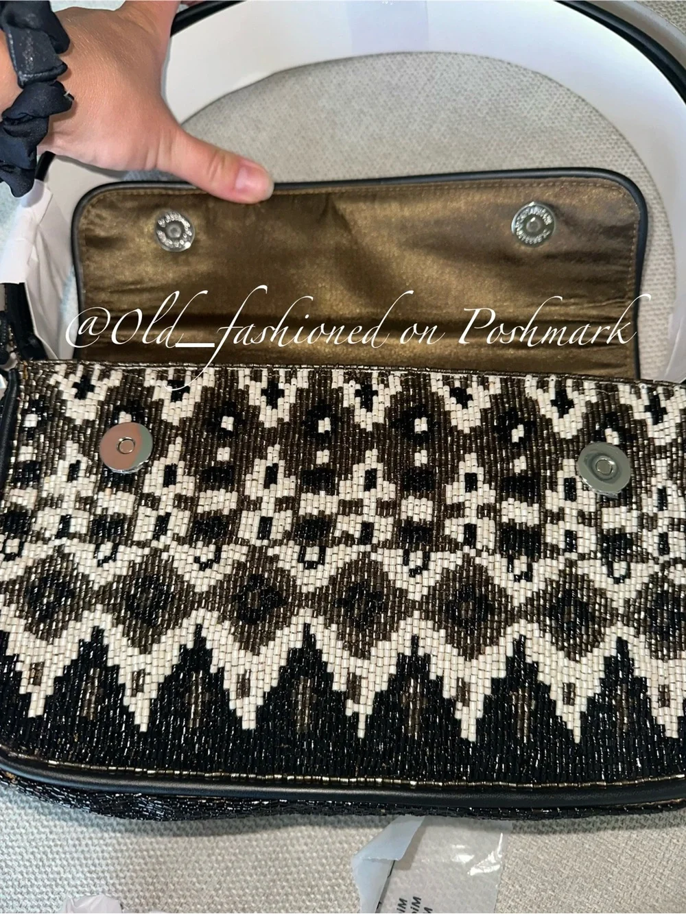 STAUD tommy beaded