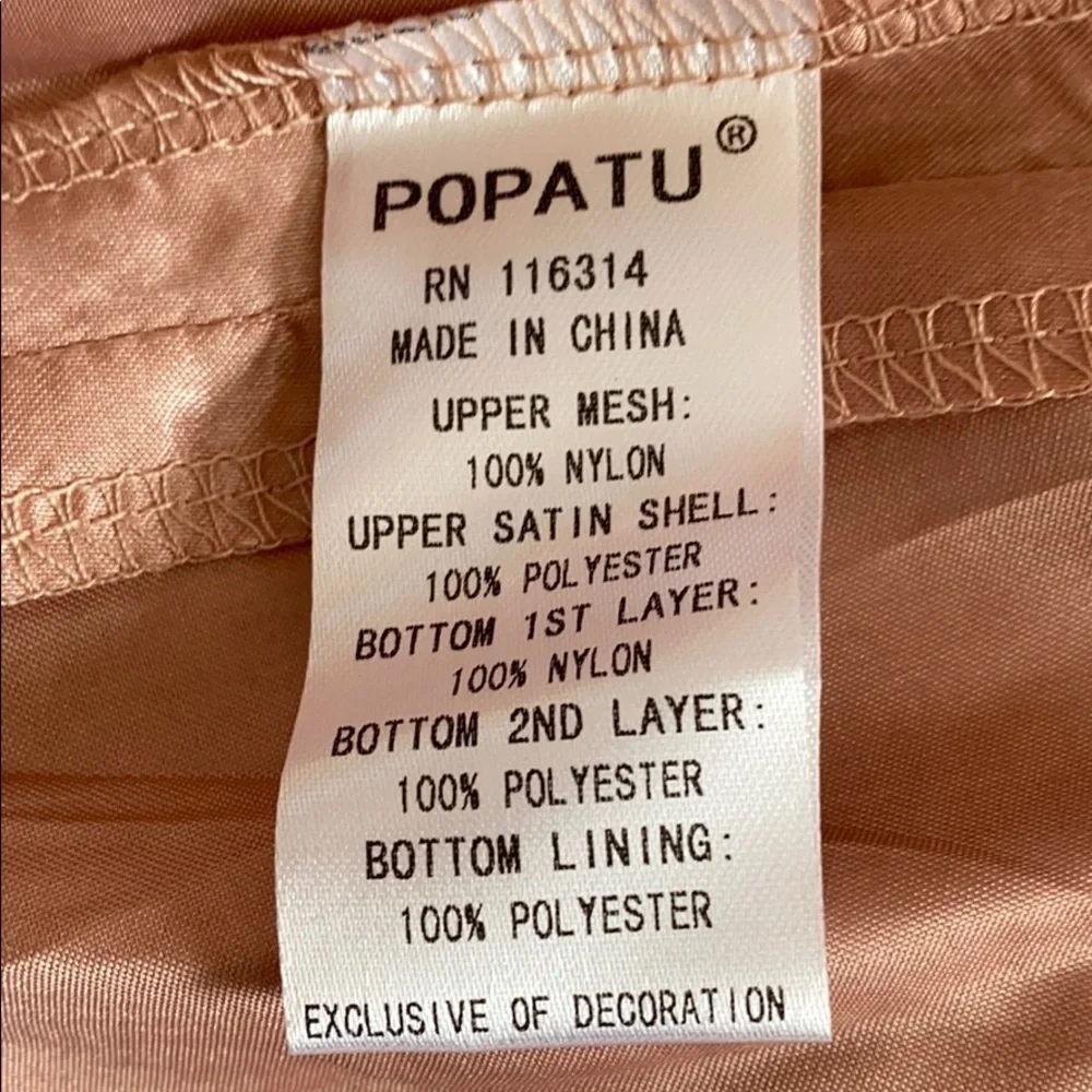 Popatu length approximately