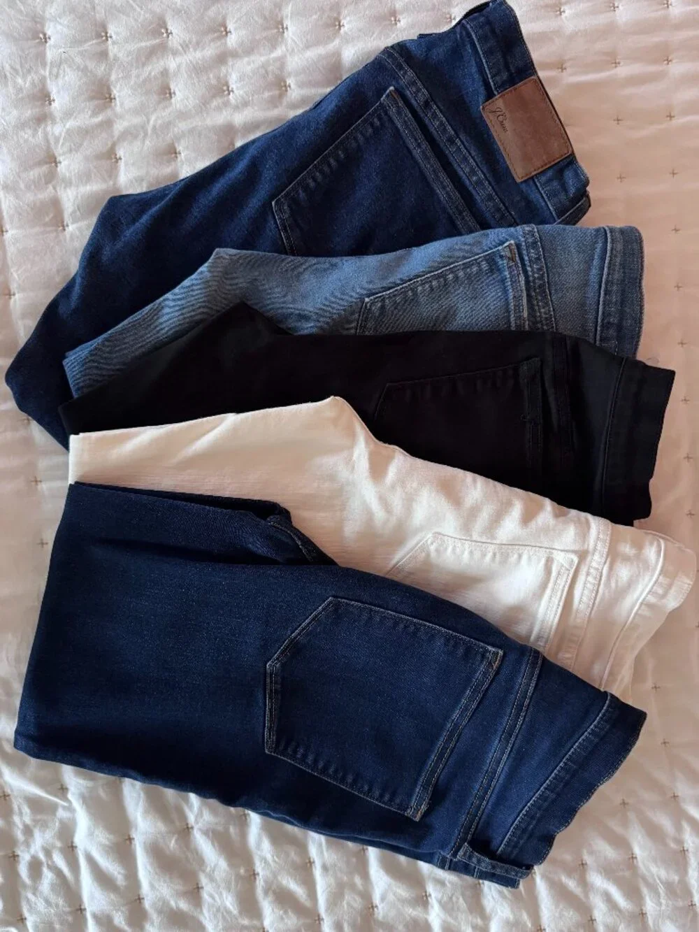 J Crew Toothpick Jeans Women's Size 30 Petite - 5 Pair