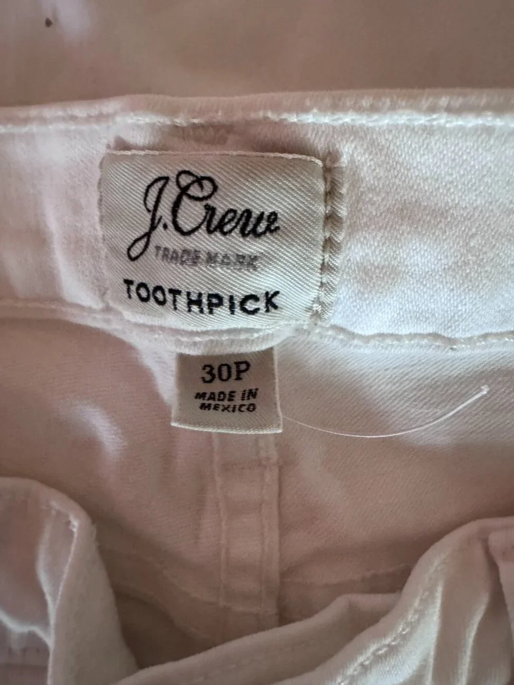 J. Crew 30 knee