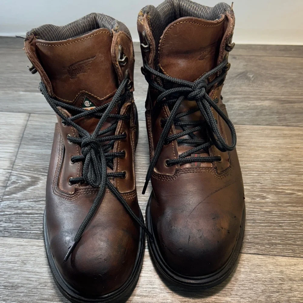 Red Wing Shoes rugged dark