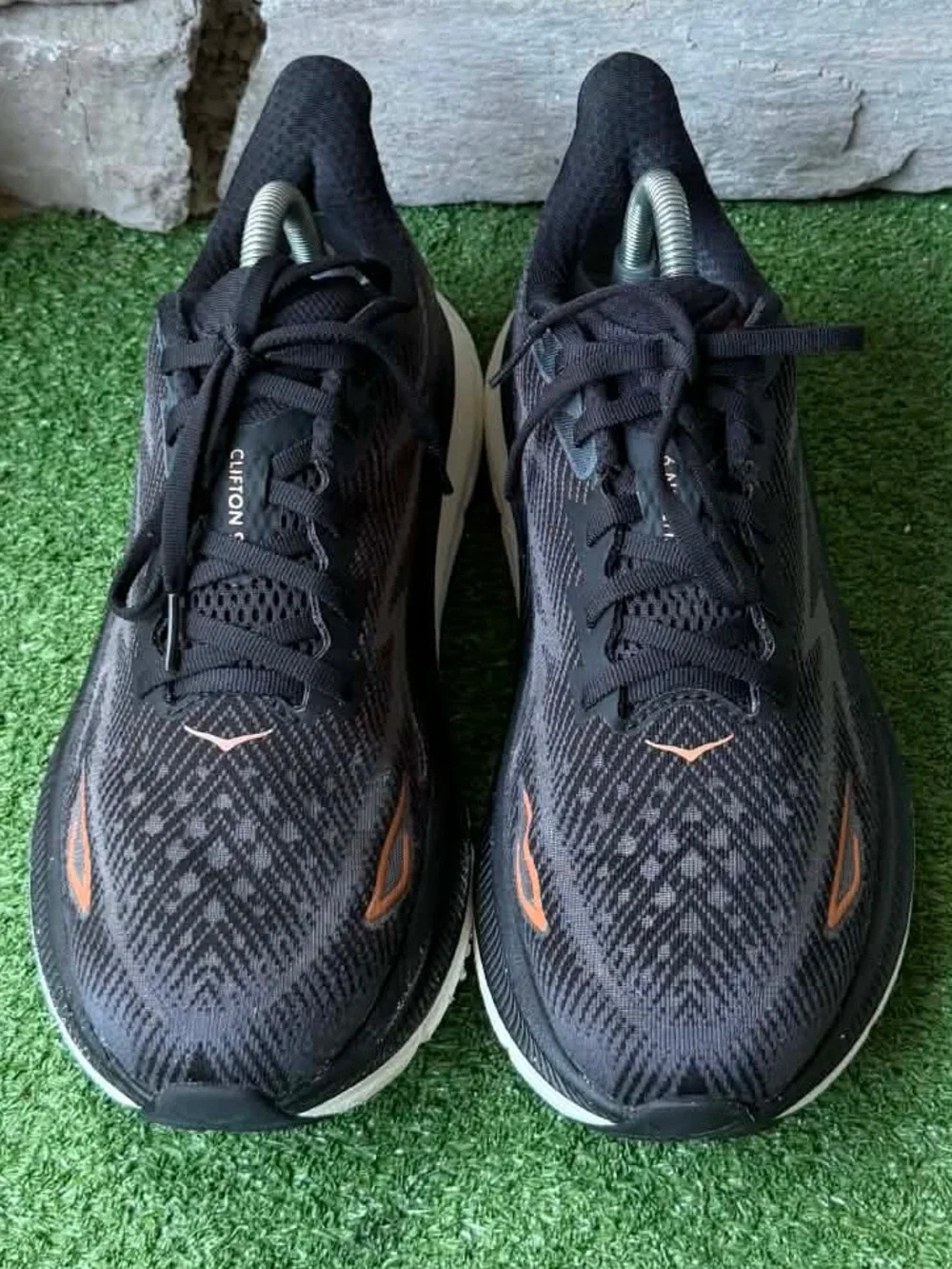 Hoka One One mesh upper