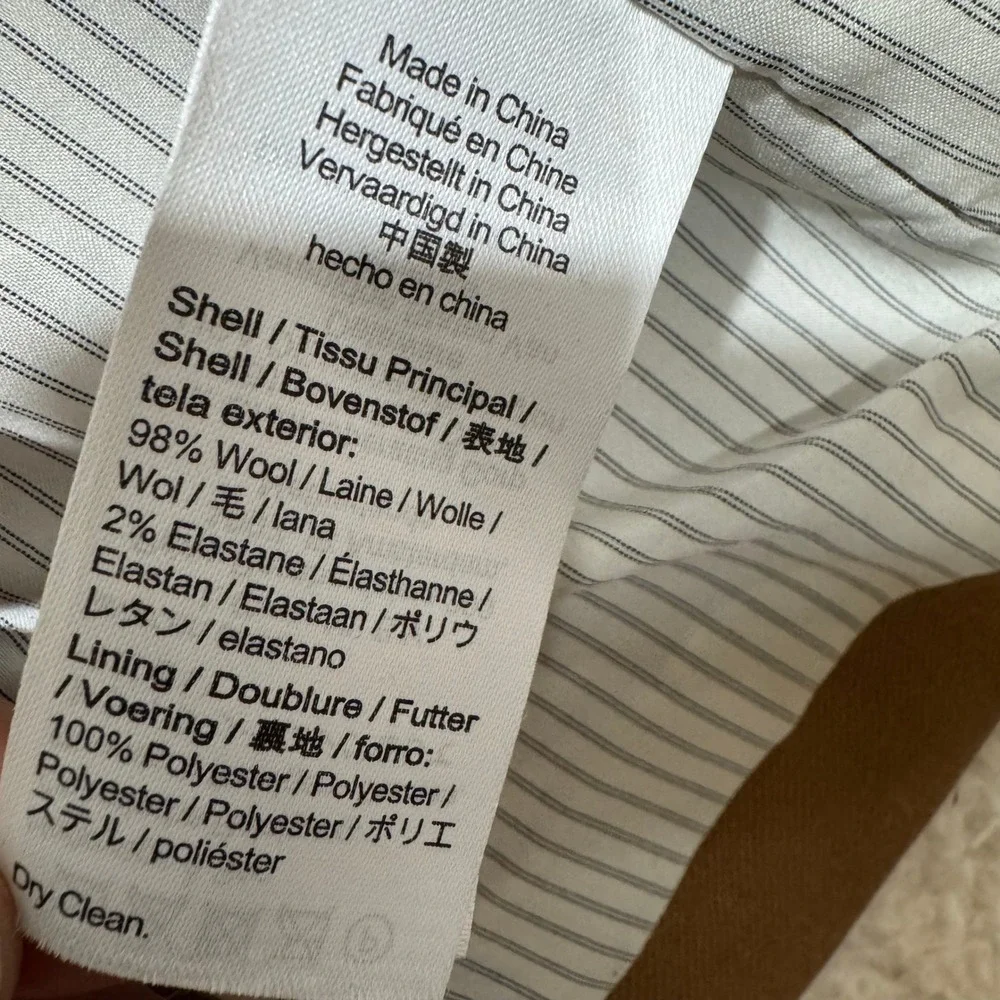 J. Crew length receive