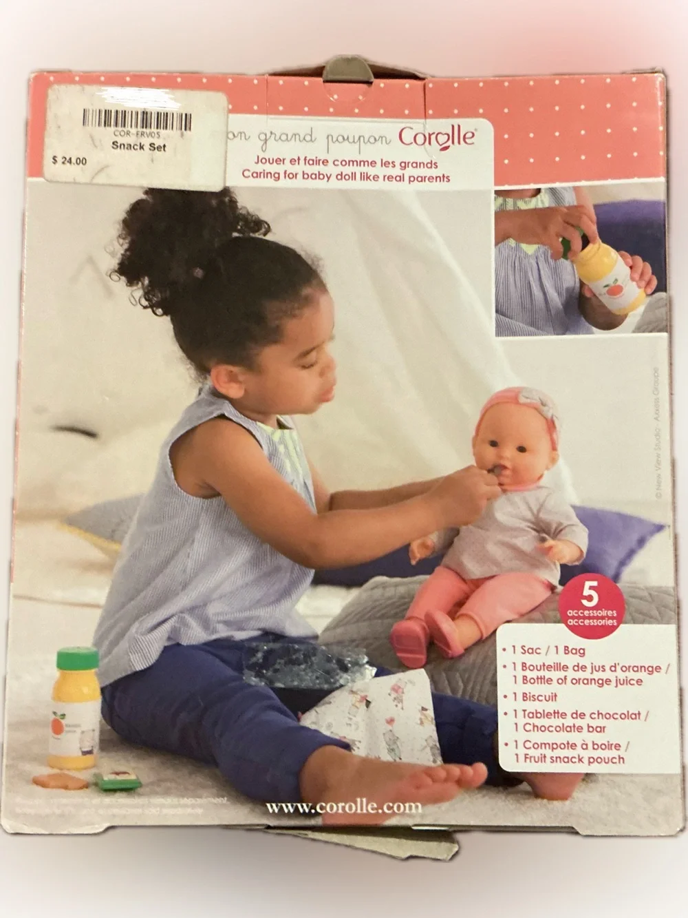 Corolle snack set
