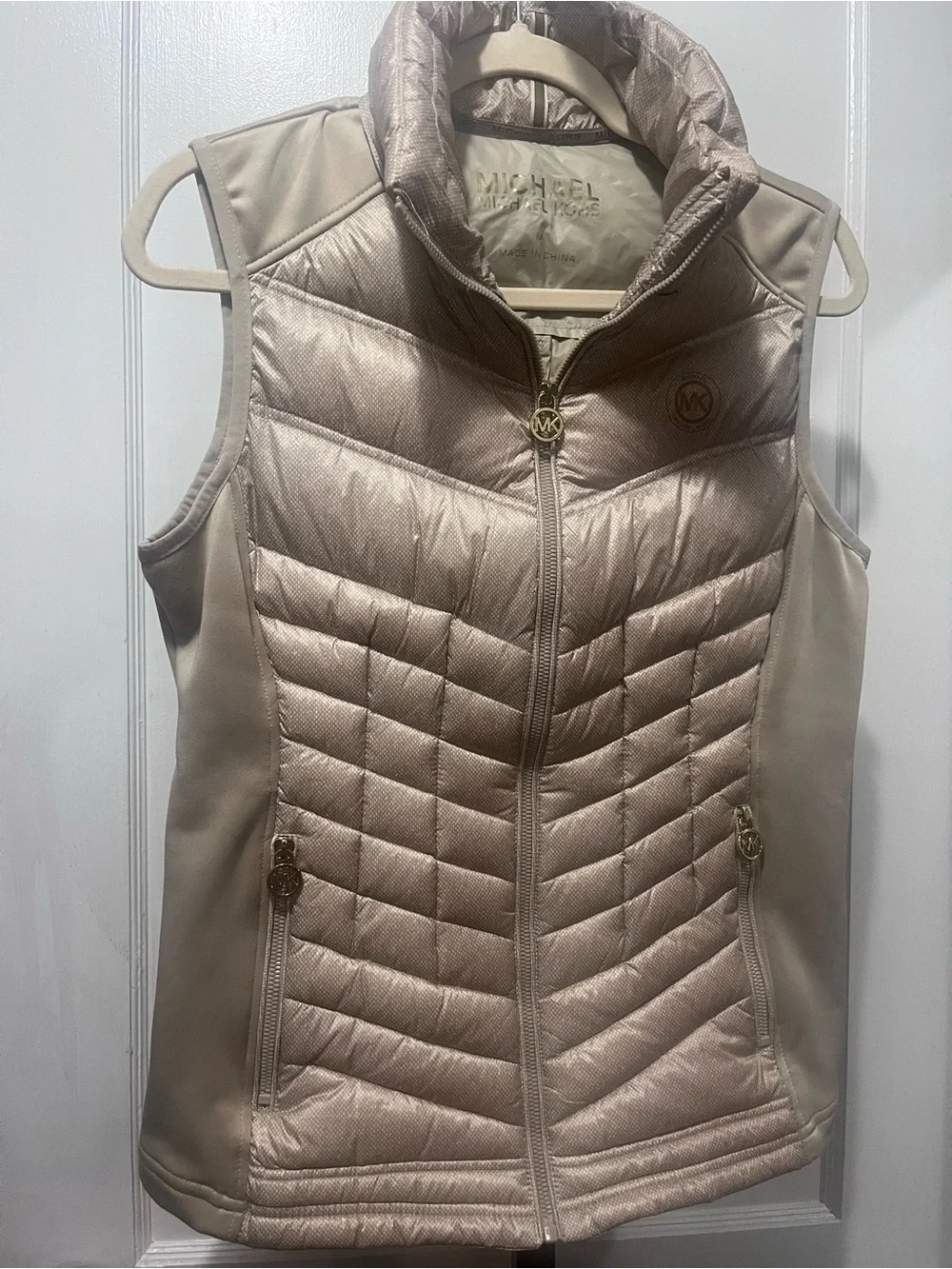 Michael Kors sleeveless quilted