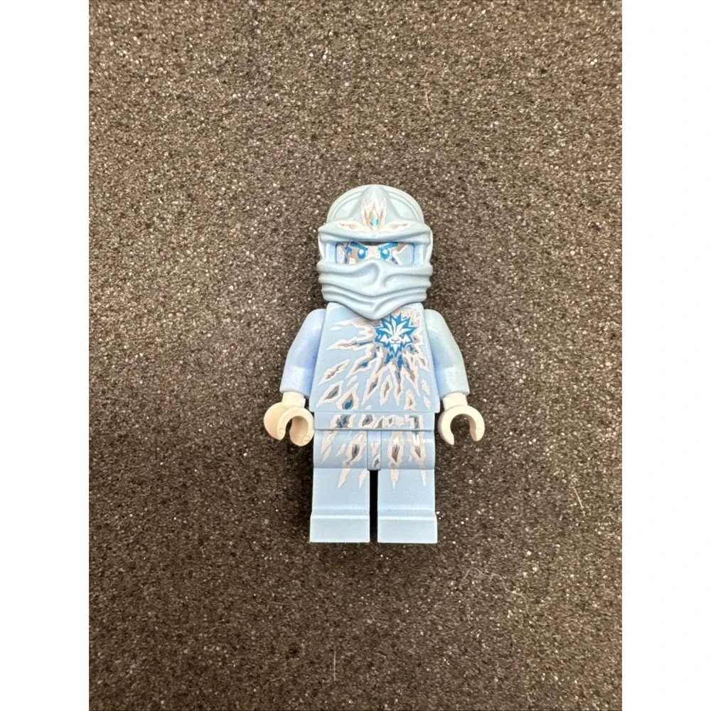 Lego Ninjago NRG Zane Minifigure (9590) Njo 0069 VG Authentic - Rare