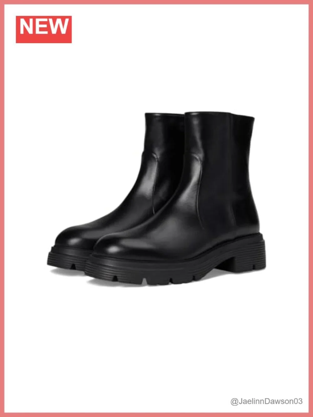 Stuart Weitzman Leather Ankle Bootie Zip