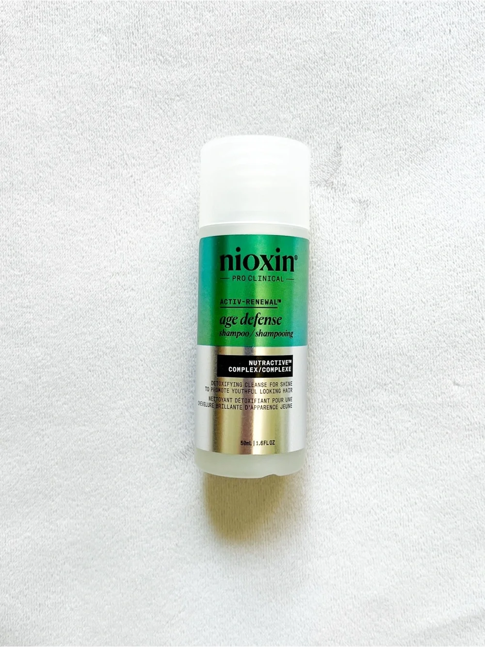 Nioxin Age Defense Activ-Renewal Shampoo - Green