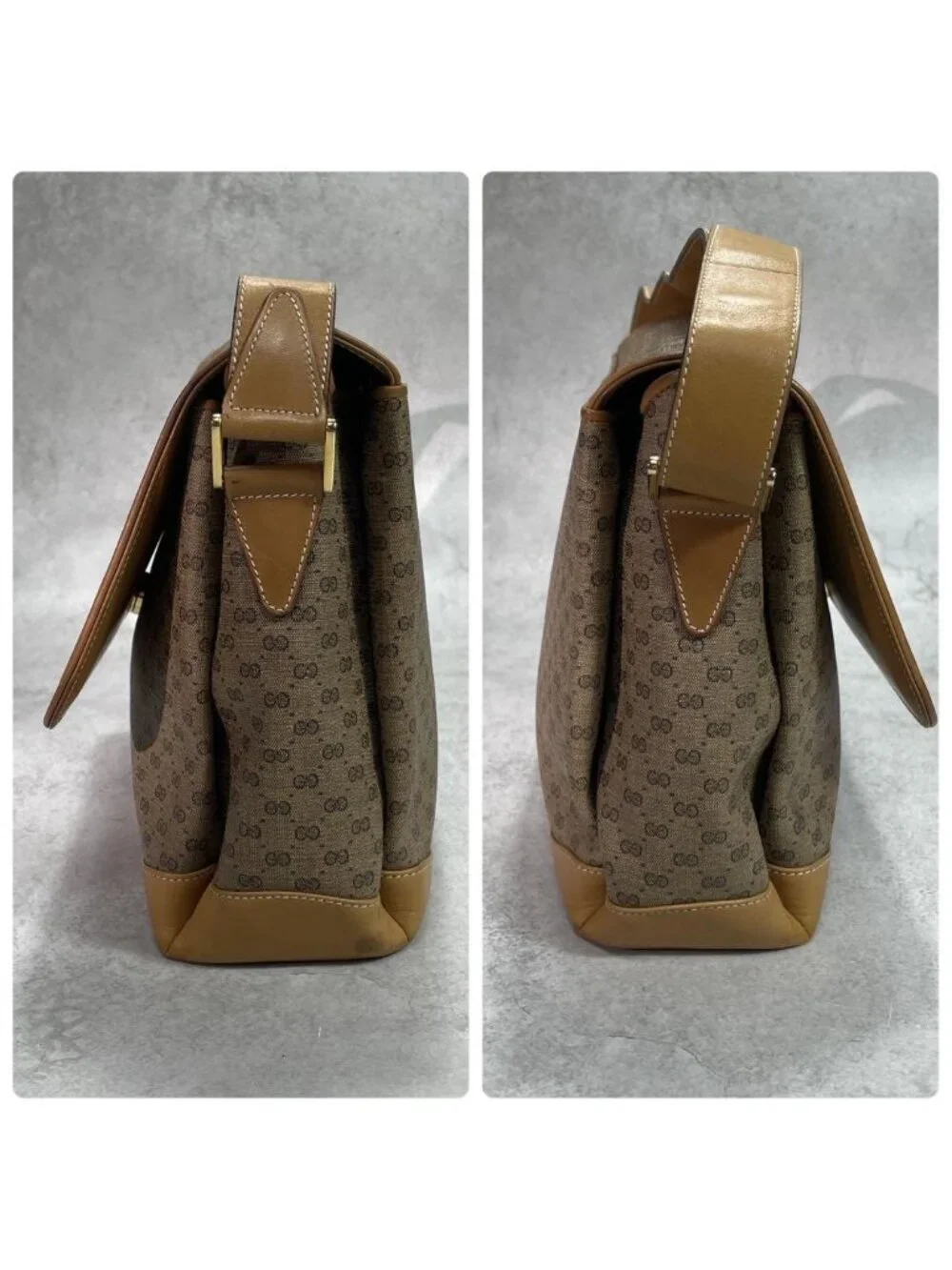 Gucci gg leather