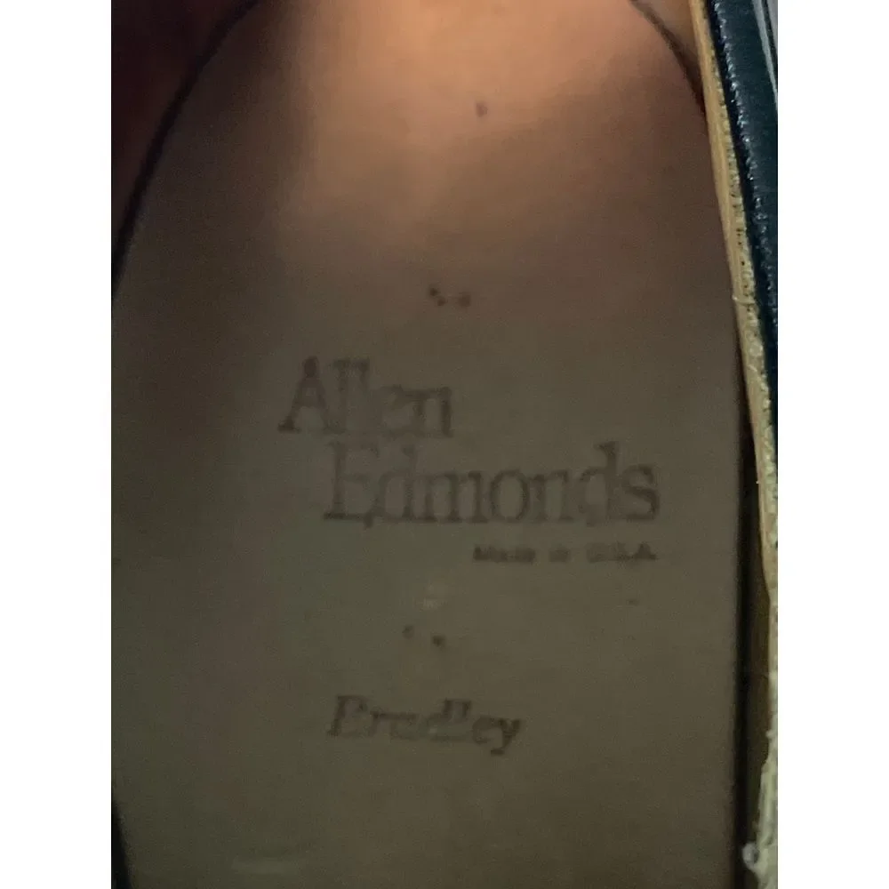 Allen Edmonds Brown Leather Derby Shoes Lace-up Oxford Dress Shoes for Men‎ S-5
