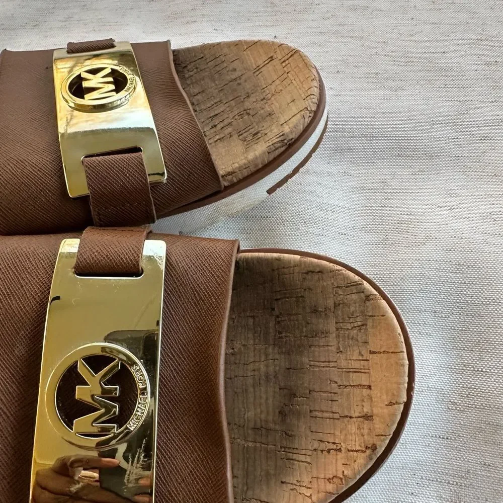 Michael Kors kork footbed