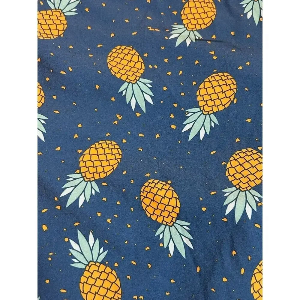 Elysian Men's Pineapple Print‎ Swim Trunks 2XL
