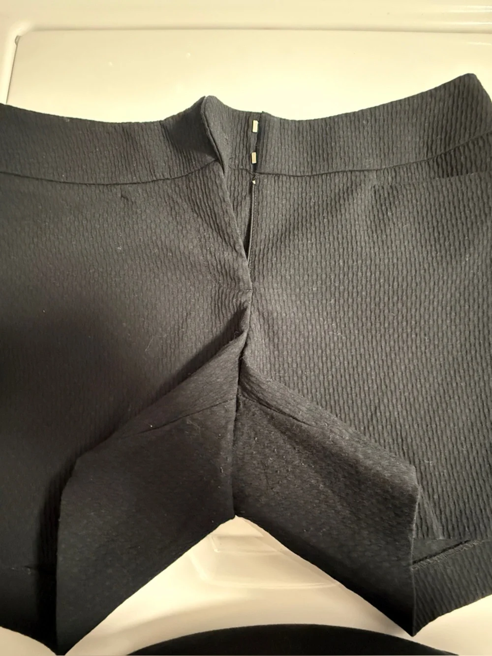 Apt. 9 Black High-Waist Textured Shorts