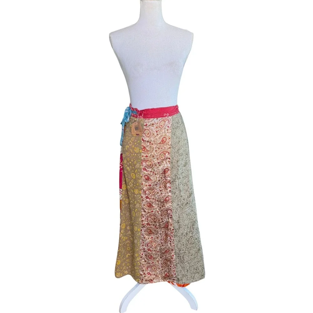 Tikka! reversible silk