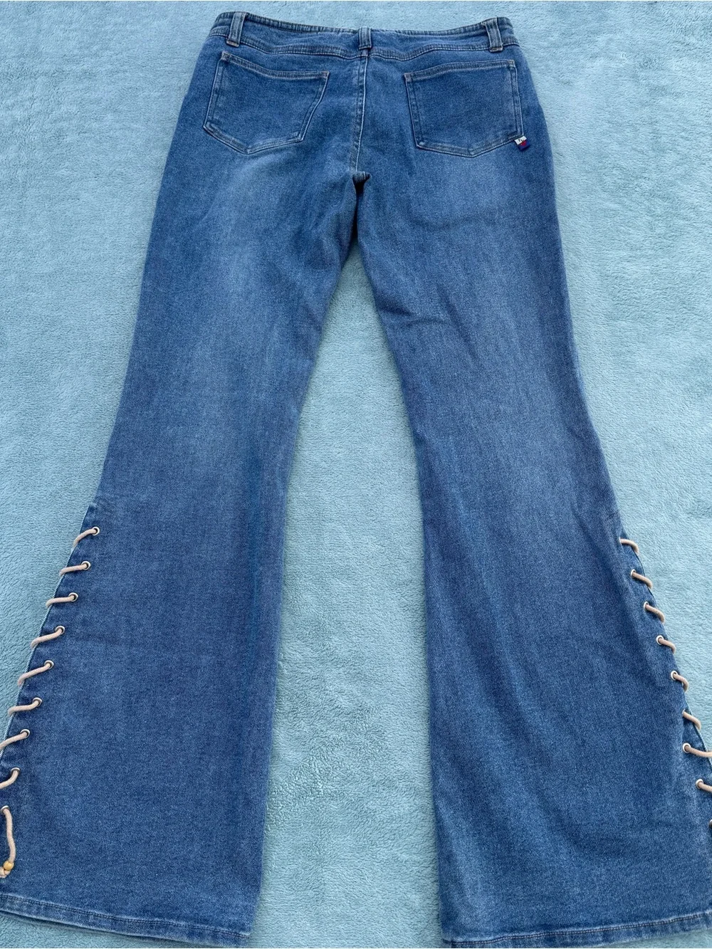 French Laundry flared denim