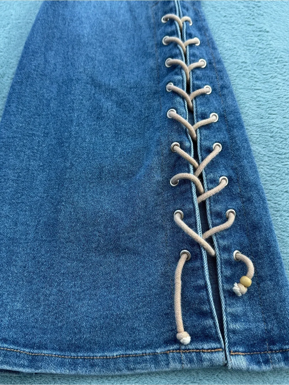 French Laundry flared denim
