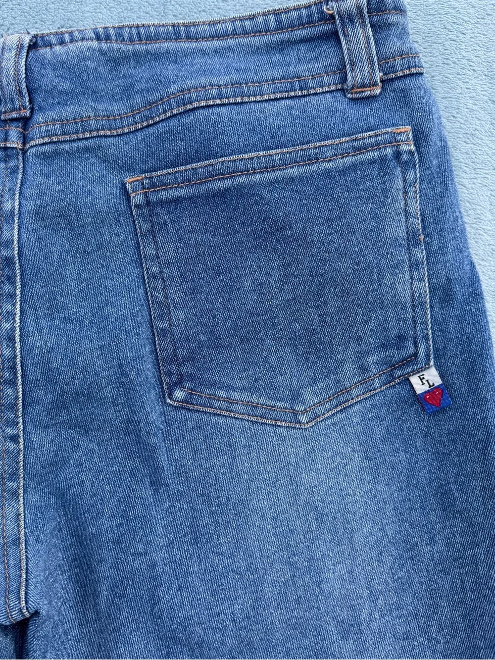 French Laundry flared denim