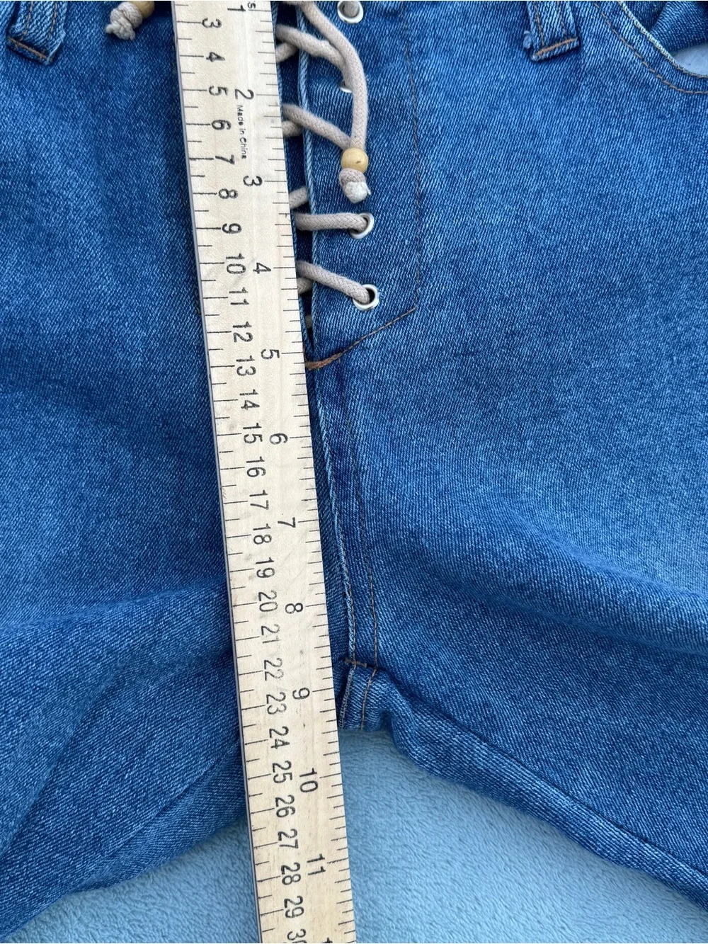 French Laundry flared denim
