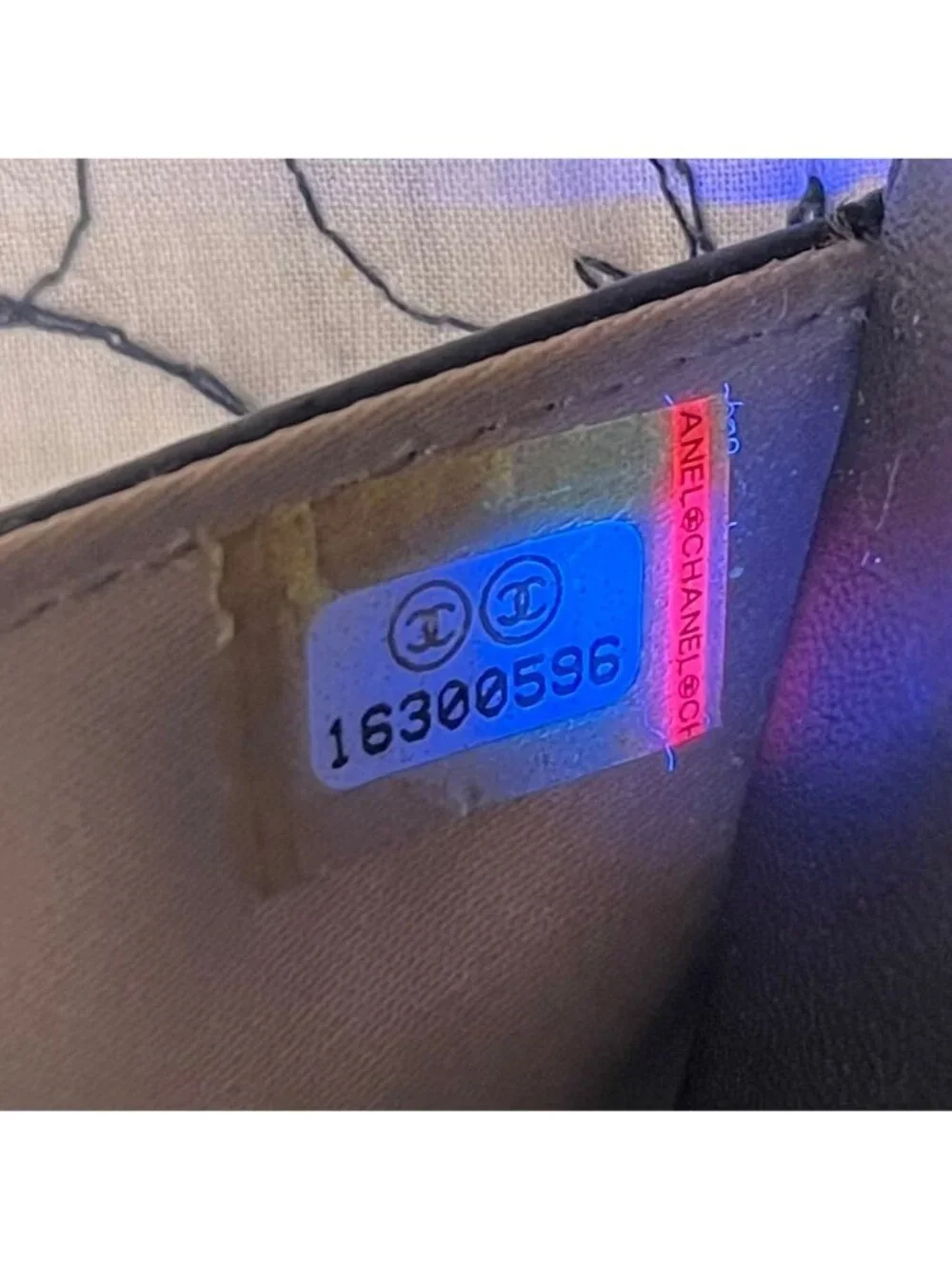 Chanel chain wallet