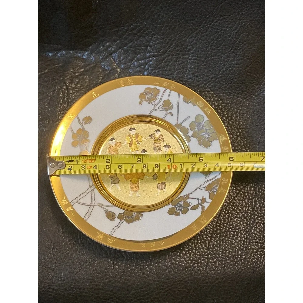 The Halmilron Collection/Chokin Plates this exquisite