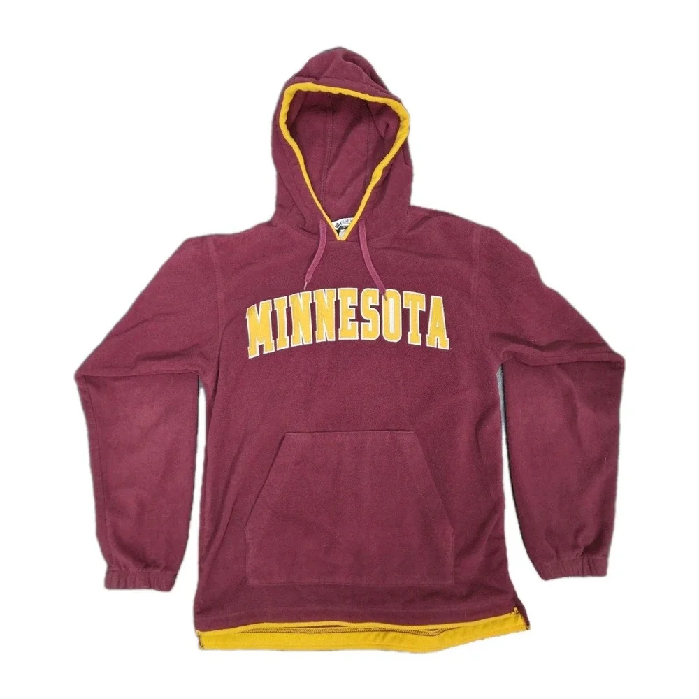 Columbia Sportswear Fleece Minnesota Gophers Hoodie Maroon Mens Medium Pullover