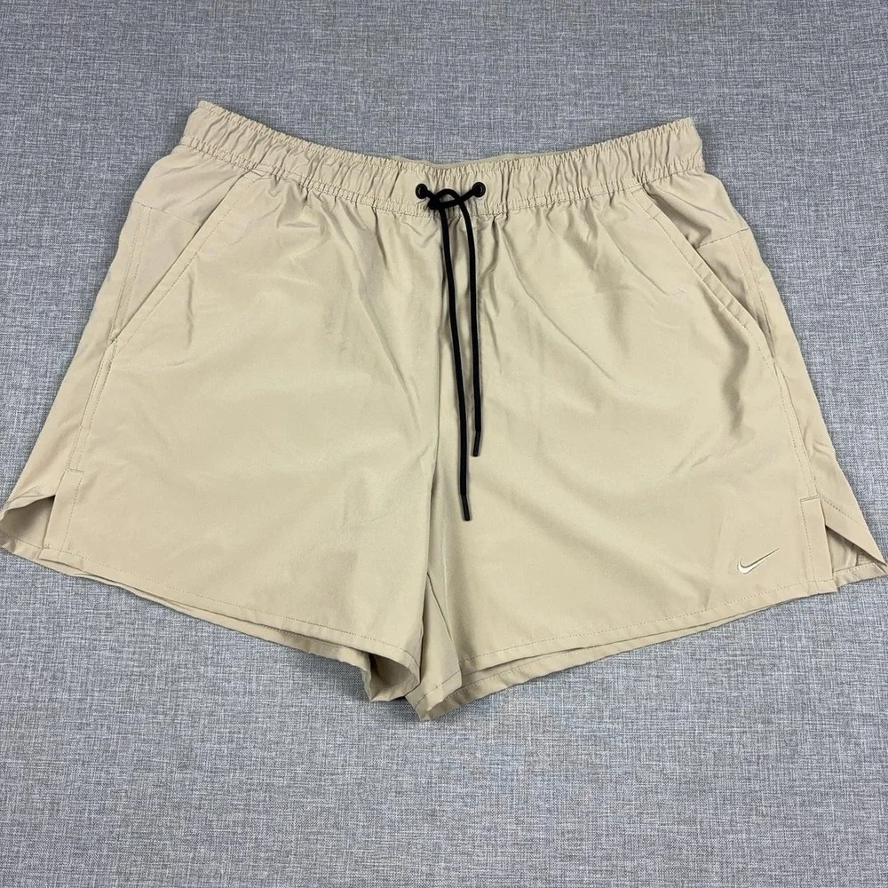 Nike Unlimited Shorts Mens XL Desert Khaki 5