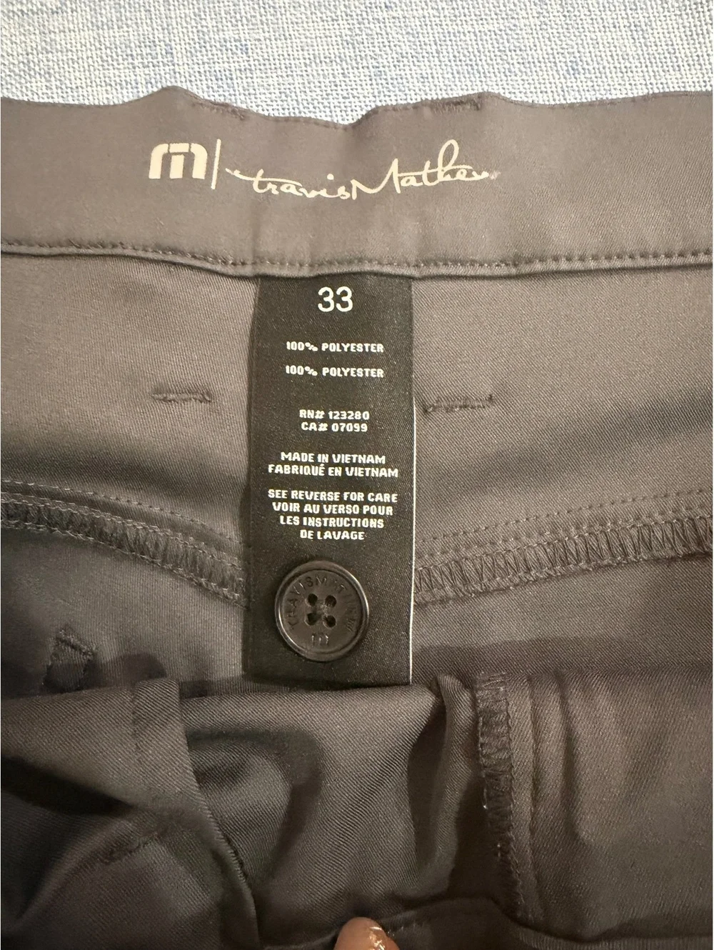 Travis Mathew pocket featuring