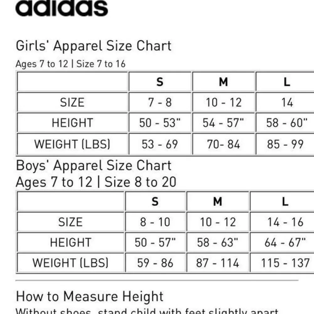 adidas extended size