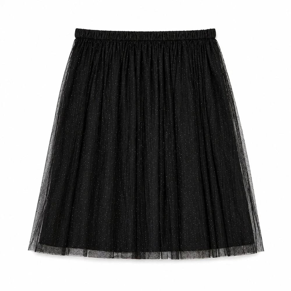 H&M black tulle