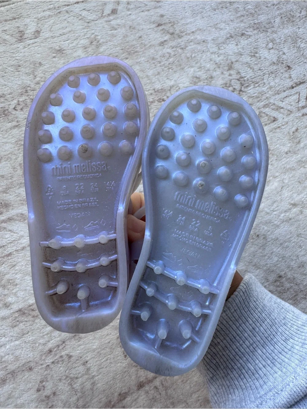 Mini Melissa iridescent jelly