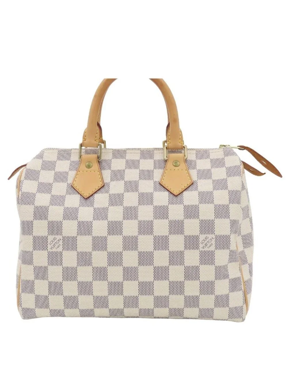 Louis Vuitton Speedy 25 Azur Damier Canvas Mini Boston Bag