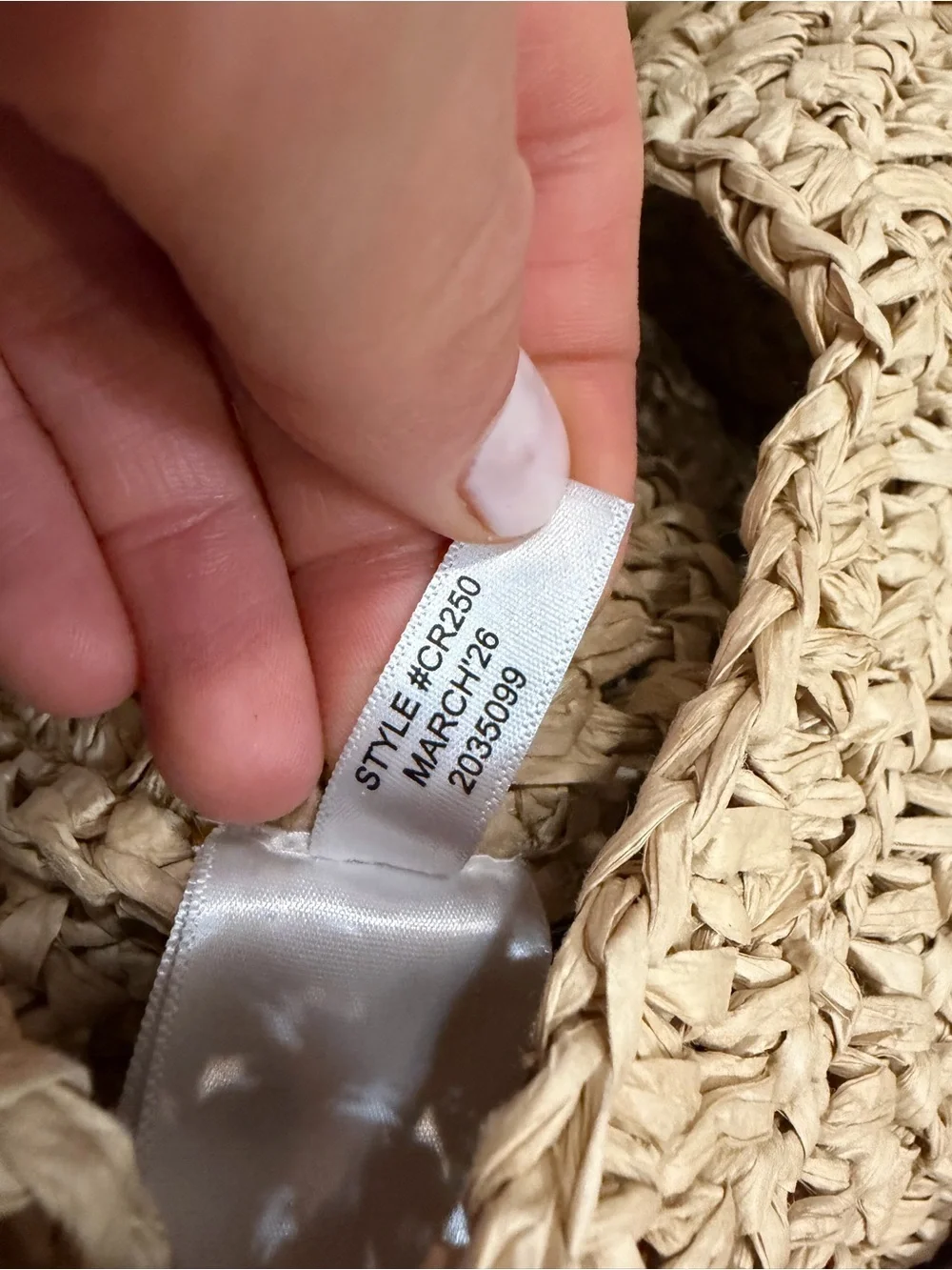 J. Crew minor flaw