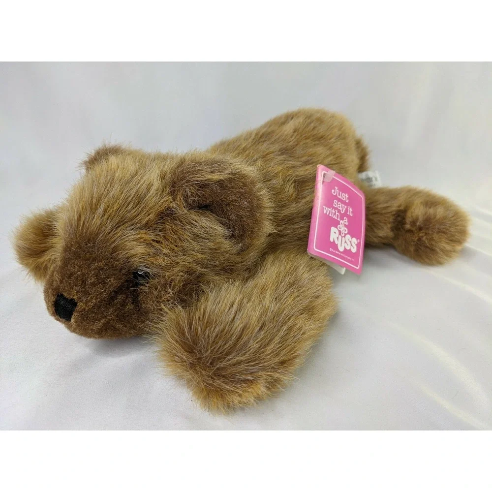 Russ Brownie Bear Jr Plush Brown 12 Inch Stuffed Animal Toy‎