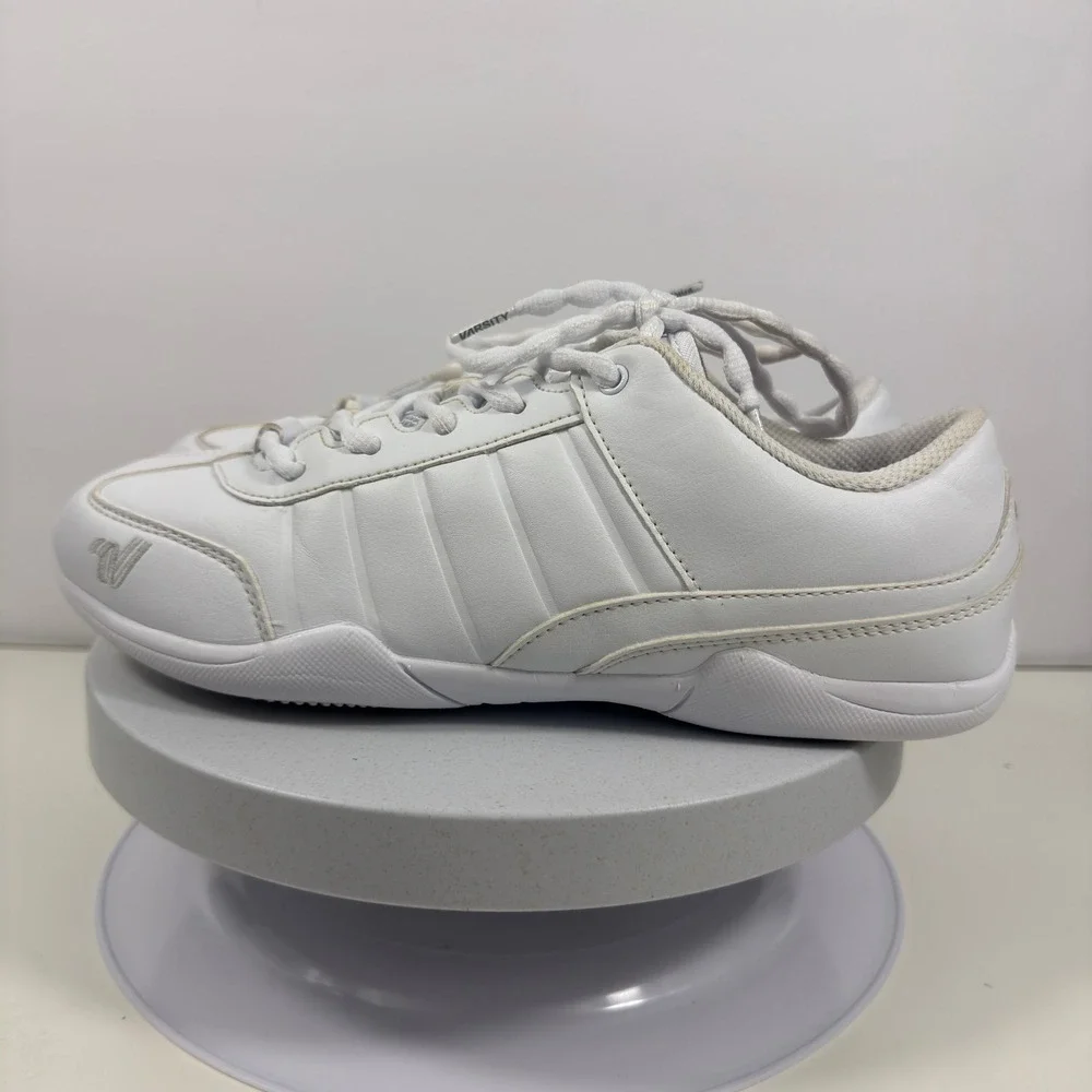 Varsity Cheerleader II Women Sneakers White Cheer Shoes Lace Up‎ Size 8.5