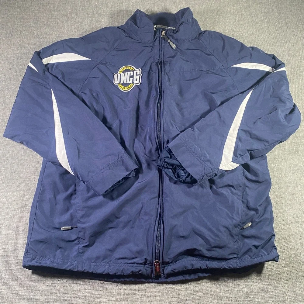 Under Armour UNCG‎ Spartans NCAA Full Zip Jacket Mens Large Blue