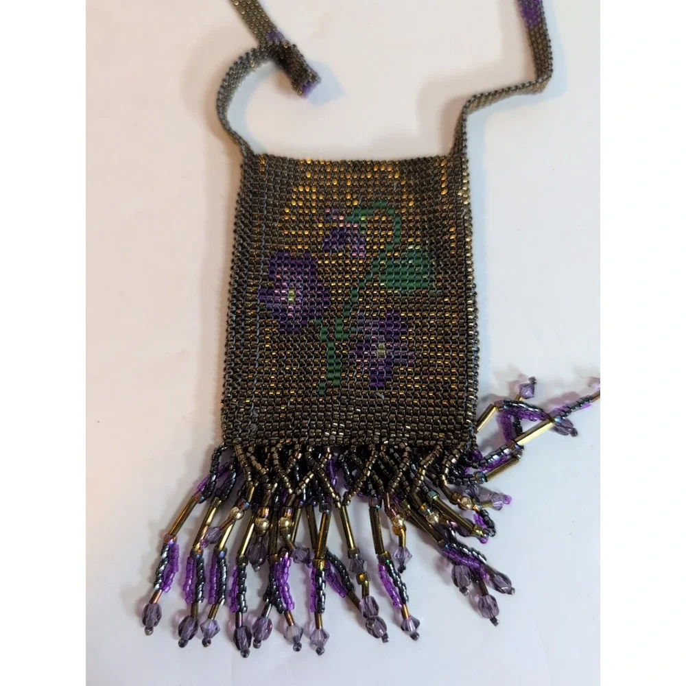 Handmade necklace coin medicine