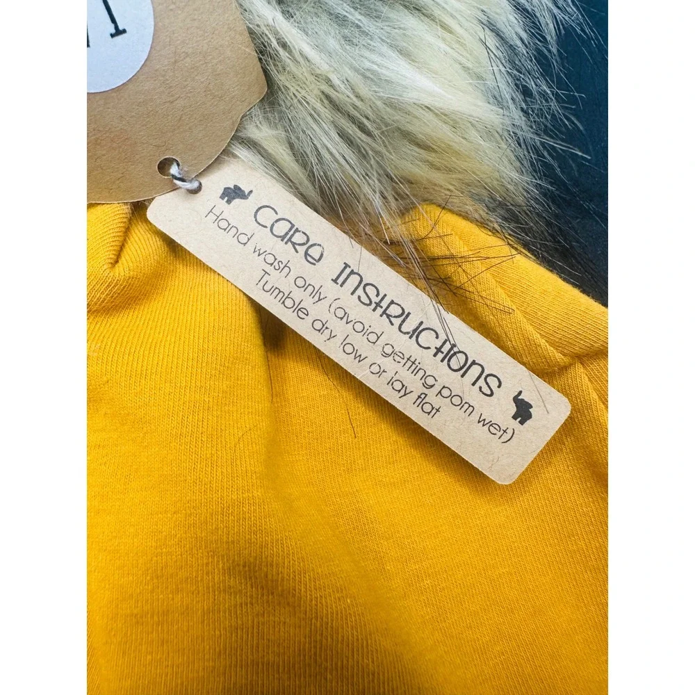 The Giggling Peanut mustard yellow