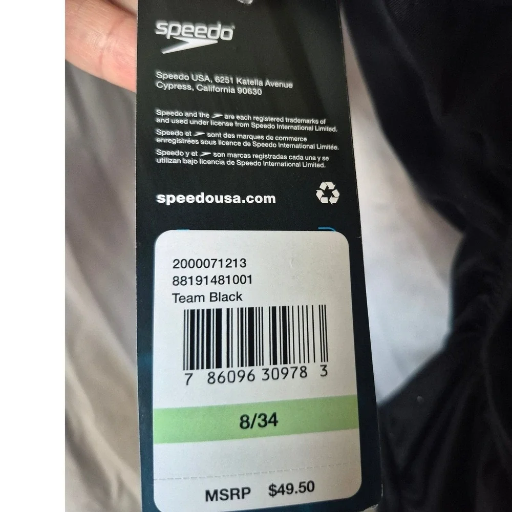 Speedo team performance subtle